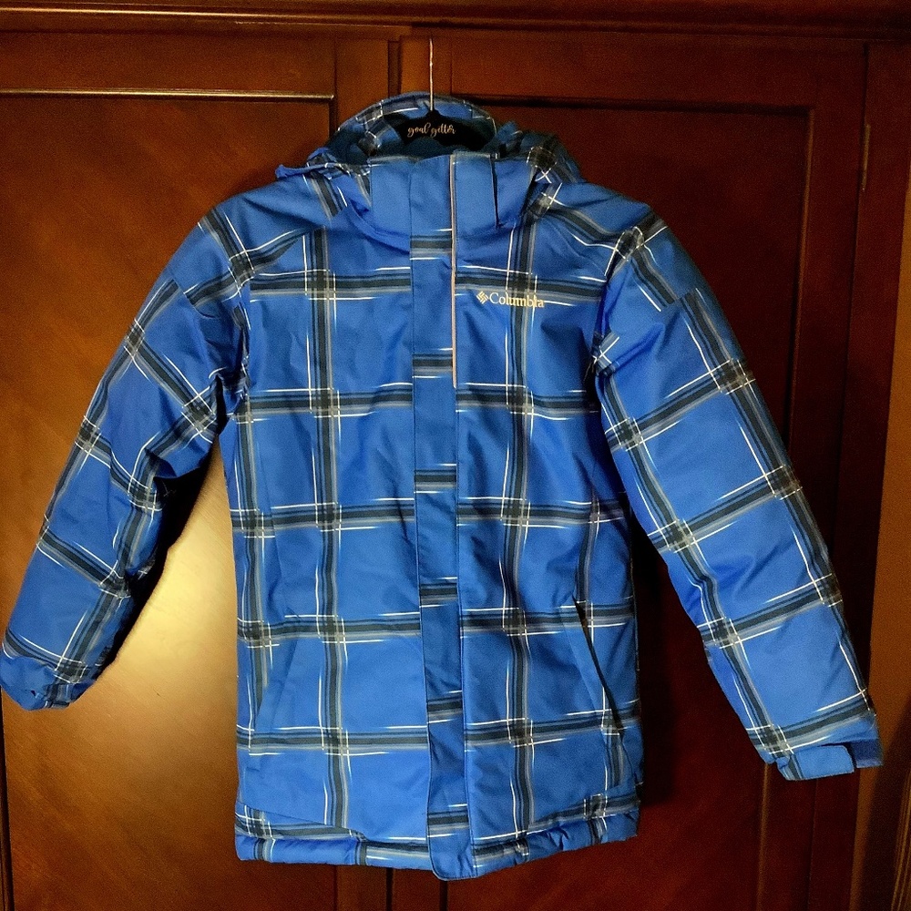 EUC Boys Columbia snow jacket, Sz M